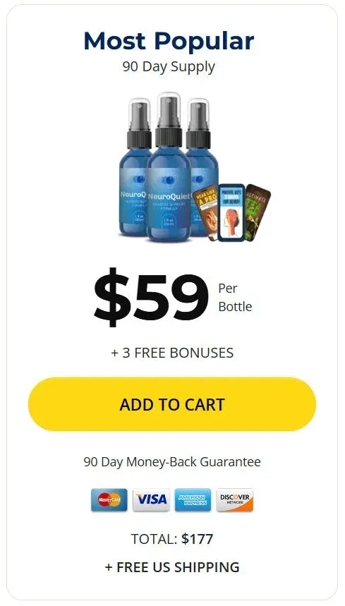 Neuro Quiet 3 bottle
